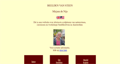 Desktop Screenshot of beeldenvansteen.nl